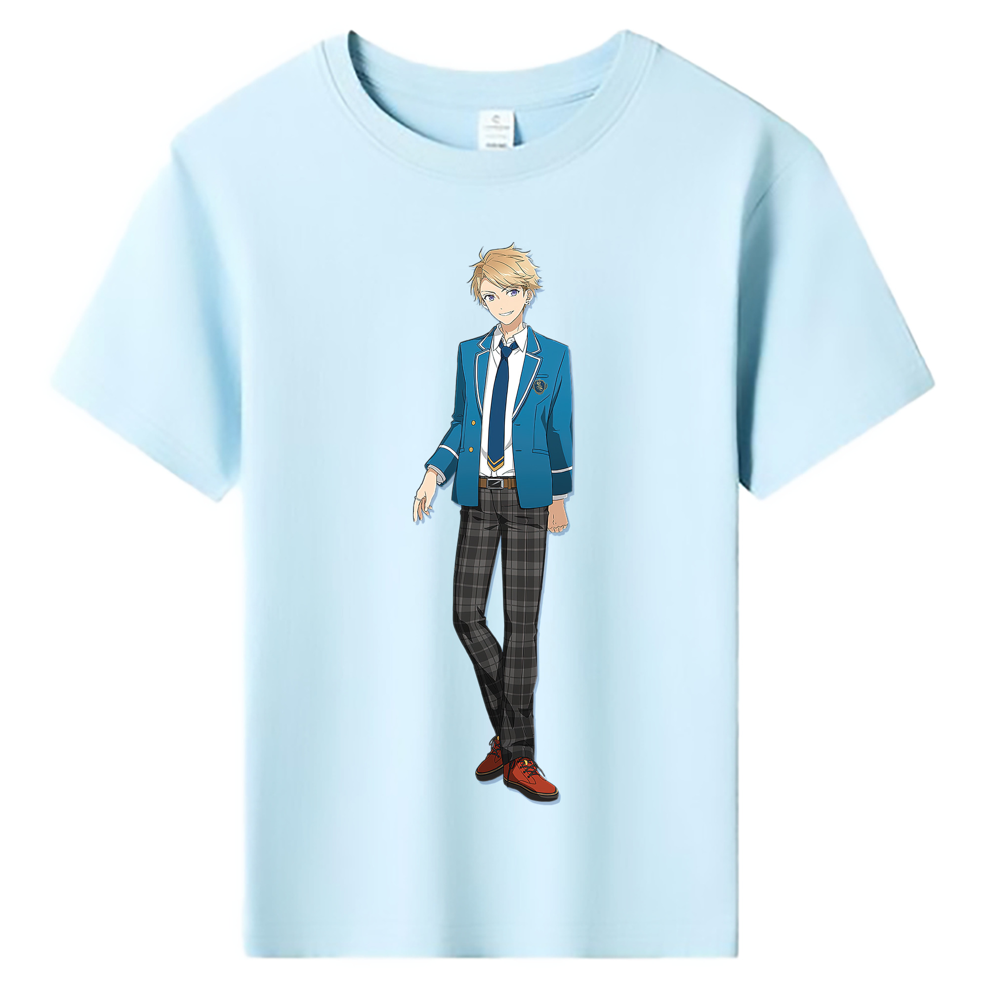 （画像用） あんさんぶるスターズ! Ensemble Stars 綿100％キッズTシャツ（フロントプリント）